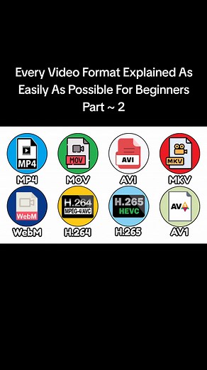 Understanding Video Formats: MP4, MOV, AVI, MKV, WebM