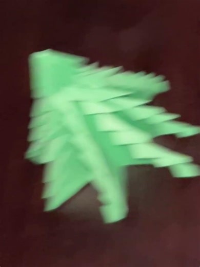 Origami ￼Christmas tree