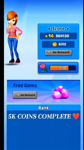 5K Coins Complete ❤️ !! R-Subway Princess Runner
