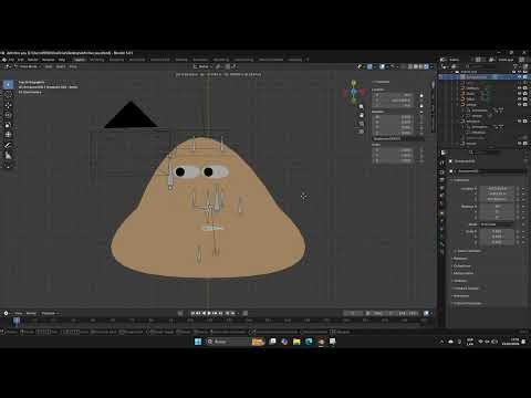 Pou blender rig test