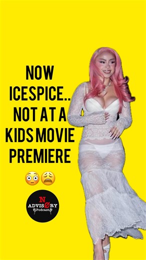 NoAdvisorypodcast on Instagram: "Fans are calling out @icespice Ice Spice after she showed up to a kids-focused SpongeBob movie screening in a revealing outfit — and the internet is divided 👀🍍 Some say she should’ve dressed more appropriately for a children’s event, while others argue she’s allowed to express herself however she wants, regardless of the setting. So what’s the real conversation here: personal freedom vs. situational awareness? Or are people policing women’s bodies again? Let’s