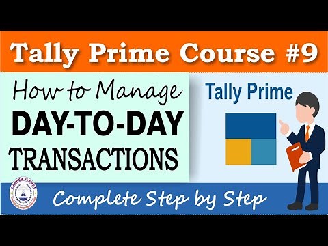How to Use Day Book in Tally Prime | Chapter 9 | Tally Prime Course