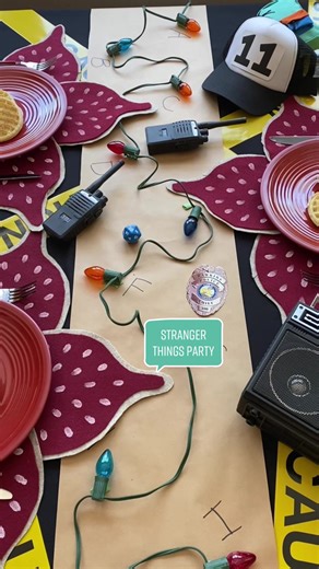 Stranger Things Halloween Party Ideas & Decor