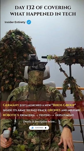 Germany’s New “Birds Group” Is Changing Military Tech Forever #germany #drone #robot #engineering