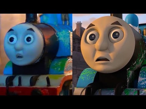 Thomas' Accident The Great Race Remake Comparison