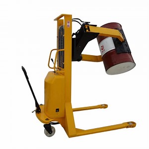 [Hot Item] Coated Paper Roll Lifting and Stacking Device Semi Electric Stacker