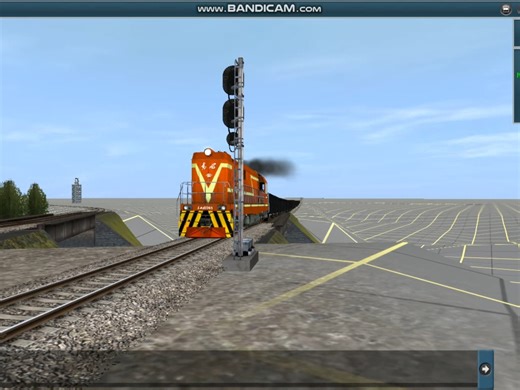 【trainz 12】鹤煤矿区线，DF12-0065送空车回大湖站