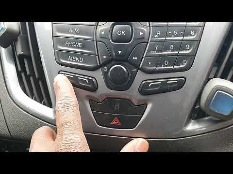 How to connect phone Bluetooth to your Ford Transit custom Van or any Ford vehicles with Bluetooth