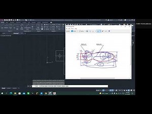 How to draw Handle using Autocad Mechanical 2022 || Easy step to draw in Autocad || Basic Drawing