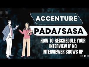 How to Reschedule Your Accenture Interview if No Interviewer Shows Up|Accenture interview reschedule