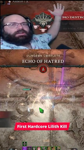 First hardcore Lilith kill!! Lets Goooo!!!