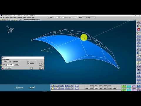 ICEM Surf basic tutorial video Working with Surfaces 04 GER