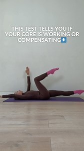 📌If your back arches (compensation), your deep core is weak. My new Core Rebuild Course fixes this, comment APP for 3 days free access. Dead bug test - try it right now. What you saw in the video: ❌ COMPENSATING: Back arches off the floor = weak deep core ✅ WORKING: Spine stays flat = deep core engaged I was compensating after pregnancy. Weak deep core. Back pain. No control. I rebuilt with my 6-week systematic protocol: • Phase 1: Breathing foundation • Phase 2: Deep core activation • Phase 3: