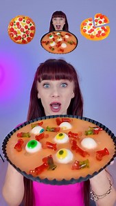ASMR Lilibu on Instagram: "ASMR Eating Giant Gummy Eyeballs Pizza #asmr #mukbang"