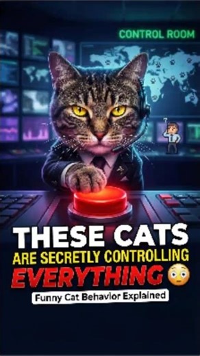 These Cats Are Secretly Controlling Everything #shorts #cat #catviral