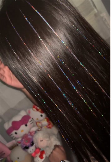 Tutorial de brillitos para el cabello estilo 2000's
