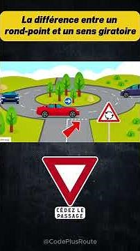 The difference between a roundabout and a traffic circle 🚦🔥 #highwaycode #drivinglicense