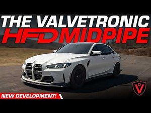 BMW G80 M3 Gets Valvetronic's New Development HFD Midpipe + Downpipes - INSANE S58 SOUND!