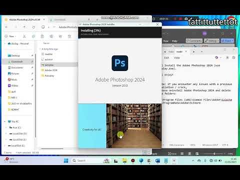 Steps to install Photoshop 2024 and download sources