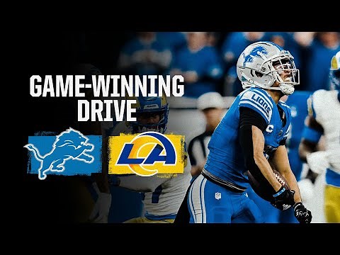 Entire GAME-WINNING drive from Detroit Lions Wild Card win vs. Los Angeles Rams