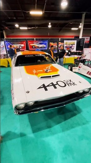 The Legendary Paul Rossi Direct Connection 1970 Dodge Challenger 440 Six Pack Drag Car #challenger