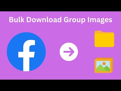 How to bulk download images from Facebook group in 2025?