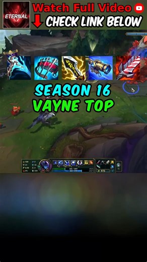 Season 16 Vayne Top is BROKEN #leagueoflegends #vayne #eternal hero