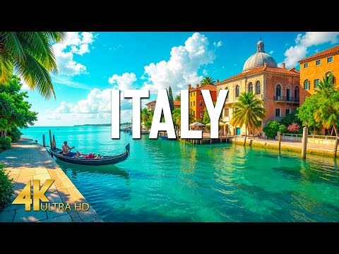 ITALY 4K - Unveiling Historic Cities & Breathtaking Landscapes With Soothing Music
