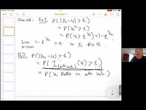 Lecture 10 - Convergence in probability, almost surely, and in distribution. (A recap.)