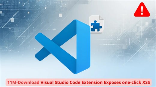 Microsoft VS Code Extension with 11M Downloads Expose Developers to One-Click XSS Attacks