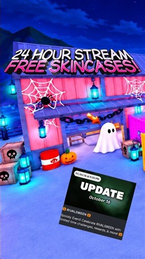 How To Win Halloween Skincases! #roblox #robloxrivals #robloxedit #robloxshorts #robloxnews