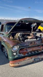 Twin Turbo Chevy 6400 at Turkey Rod Run #sickslammedtrucks #baggedtrucks #sicktrucks | SICK Slammed Trucks