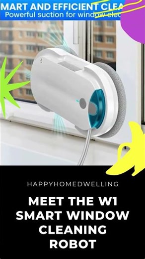 W1 Smart Window Cleaning Robot Review | The Smart Home Device That Changes Everything #home