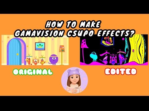 [ Tutorial Video ] How To Transform Hey Duggee Clips Into Gamavision Csupo Effects?