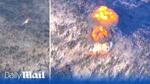 Wingman films Russian Mig-31 fighter jet bursting into flames and crashing - The Global Herald