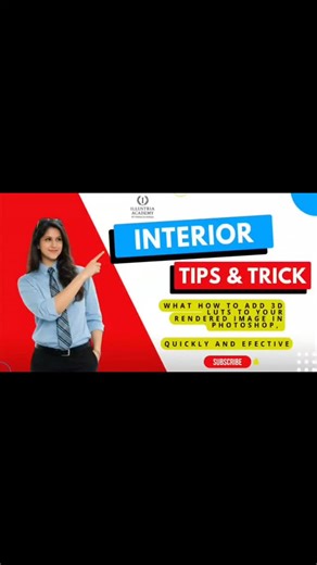 Illustria Academy By Ishika on Instagram: "SERIES: 1 What & How to Add LUTs to Your Rendered Image in Photoshop for More Realistic Post-Production 🎨✨ (Rendered in 3ds Max with V-Ray) Step 1️⃣ Open Adobe Photoshop 🖥. Step 2️⃣ Go to File → Open, then navigate to your file location 📂. Step 3️⃣ Select the rendered image you want to edit 🖼. Step 4️⃣ Click Open to load the image into Photoshop. Step 5️⃣ On the right side of the Photoshop screen, go to the Adjustments Panel. Click on Create a New C