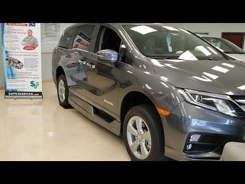 Demo - BraunAbility, Honda Odyssey, Power In Floor Handicap Accessible Wheelchair Van