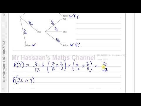 WST01/01 (Edexcel) IAL S1 June 2021 Q1 Probability & Tree Diagrams