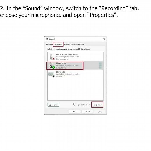 Boost Microphone Volume in Windows 11