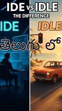 What is IDE and IDLE? | How it works? | IDE VS IDLE #ide #idle #python #pycoders