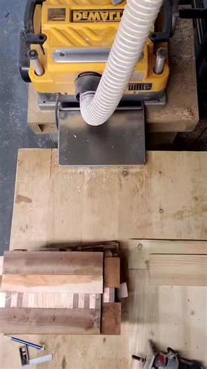After using the planer to flatten the opposing side from being on the router sled I use the table saw the square up the ends after running the edges on the jointer. #woodworking #SolidWood #handmade #TableSaw #squaringedges | K.O.J Custom Woodworking & Renovations