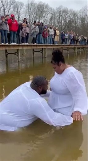 All White Baptism Balance Test 😂 When Faith Meets Physics