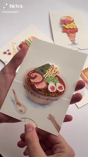 🍥#y2kbershka #papercraft #popupcard