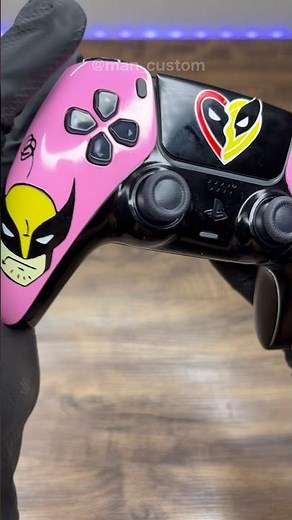 Custom PlayStation5 Controller For Deadpool × Wolverine #marvel #deadpool #wolverine