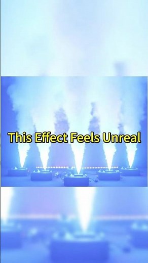 Vertical Fog Machine Demo | Full Stage Smoke Atmosphere Effect