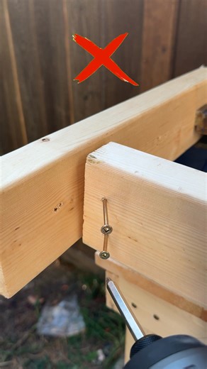 1.8K views | Smart DIY Wood Join Hack with Just Screws! 蝹 Building...
