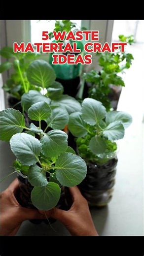 5 Waste Material Craft Ideas You Must Try ♻️ #ecofriendly