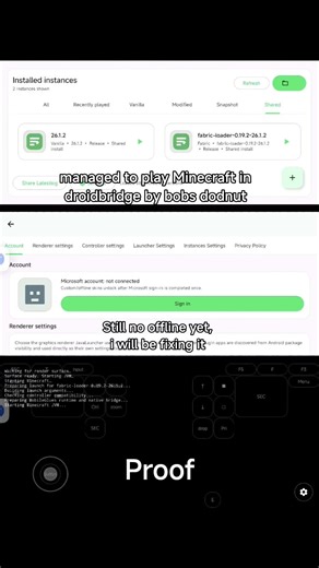 new Minecraft launcher released!!(by bobs donuts)