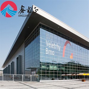 [Hot Item] Multi- Story Prefabricated Steel Structure Construction Exhibition Hall Building