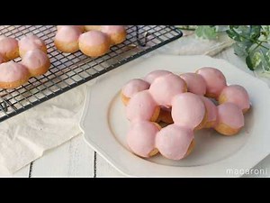 【お豆腐焼きドーナツ】ちょっぴりヘルシー！揚げずに簡単おやつレシピ♪